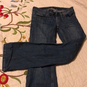 Banana Republic petite boot-cut jeans